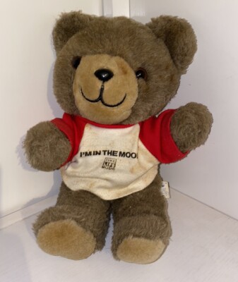 Vtg Trudy I'm In The Mood Stuffed Teddy Bear Time Life 1983 Toy Plush 12''
