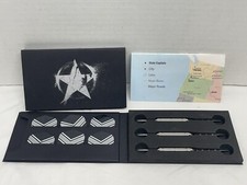 Marlboro Limited Edition Steel Tip Darts Set of 3 With 6 Flights  Map NIB