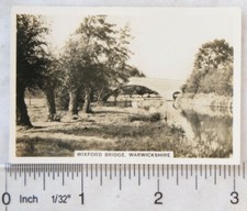 1938 Senior Service Bridges of Britain 2 Wixford Bridge, Warwickshire