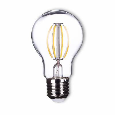 E27 LED Lampe 4W 6W 8W Filament A60 Birne Licht Energiespar Warmweiß Kaltweiß