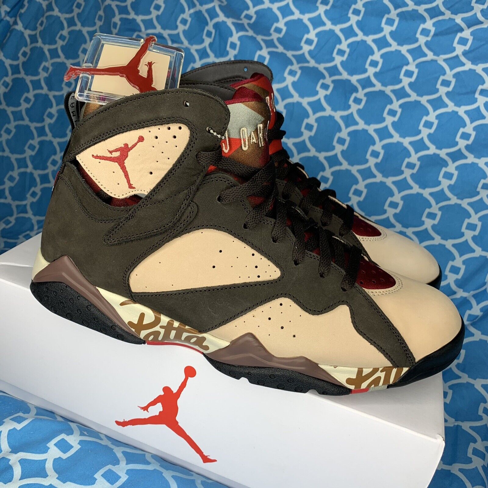 Nike Air Jordan 7 VII Retro OG SP Patta Shimmer Size 13. AT3375-200