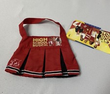 Build a Bear High School Musical BABW Bear Cheerleader Skirt Purse