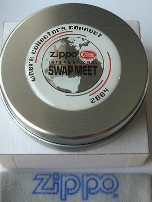 喫煙具・ライター Zippo Case International SWAP MEET 2004 ZIPPO PREVIOUSLY COLLECTED Not Used SWAP MEET Lighter