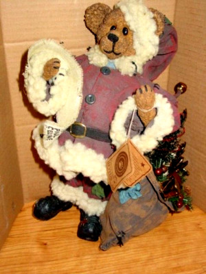 Crumpleton Boyds Bear Nicholai S. Crumpleton Bears & Hares Santa Claus Crumpletons ...