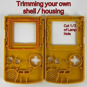 GameBoy Color Q5 XL OSD IPS Backlight Kit For Game Boy GBC