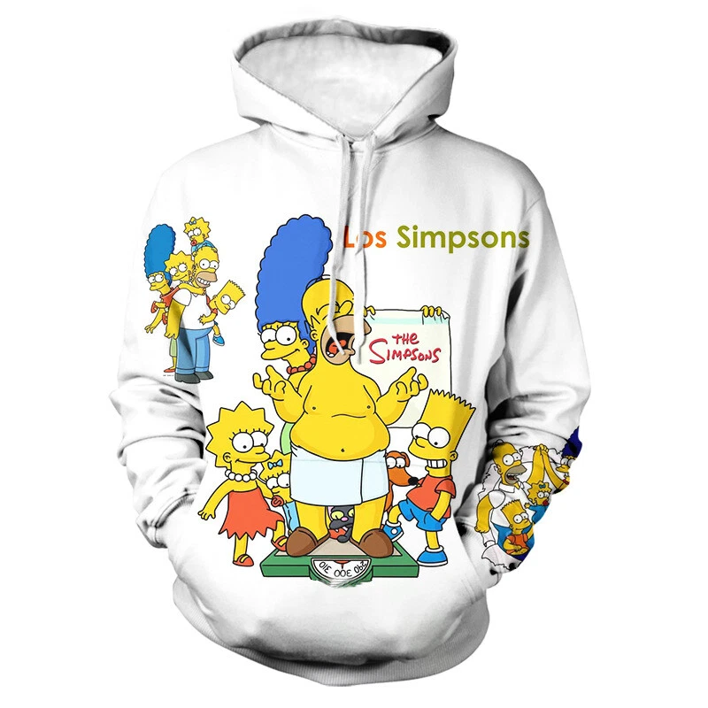 Cosplay The Simpsons Maggie Marge Homer Bart 3D Hoodies Sweatshirts Jacket Coats 7