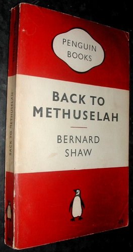 George G BERNARD SHAW Charles Darwin BACK to METHUSELAH 1954 PENGUIN Karl Marx - Imagen 1 de 1
