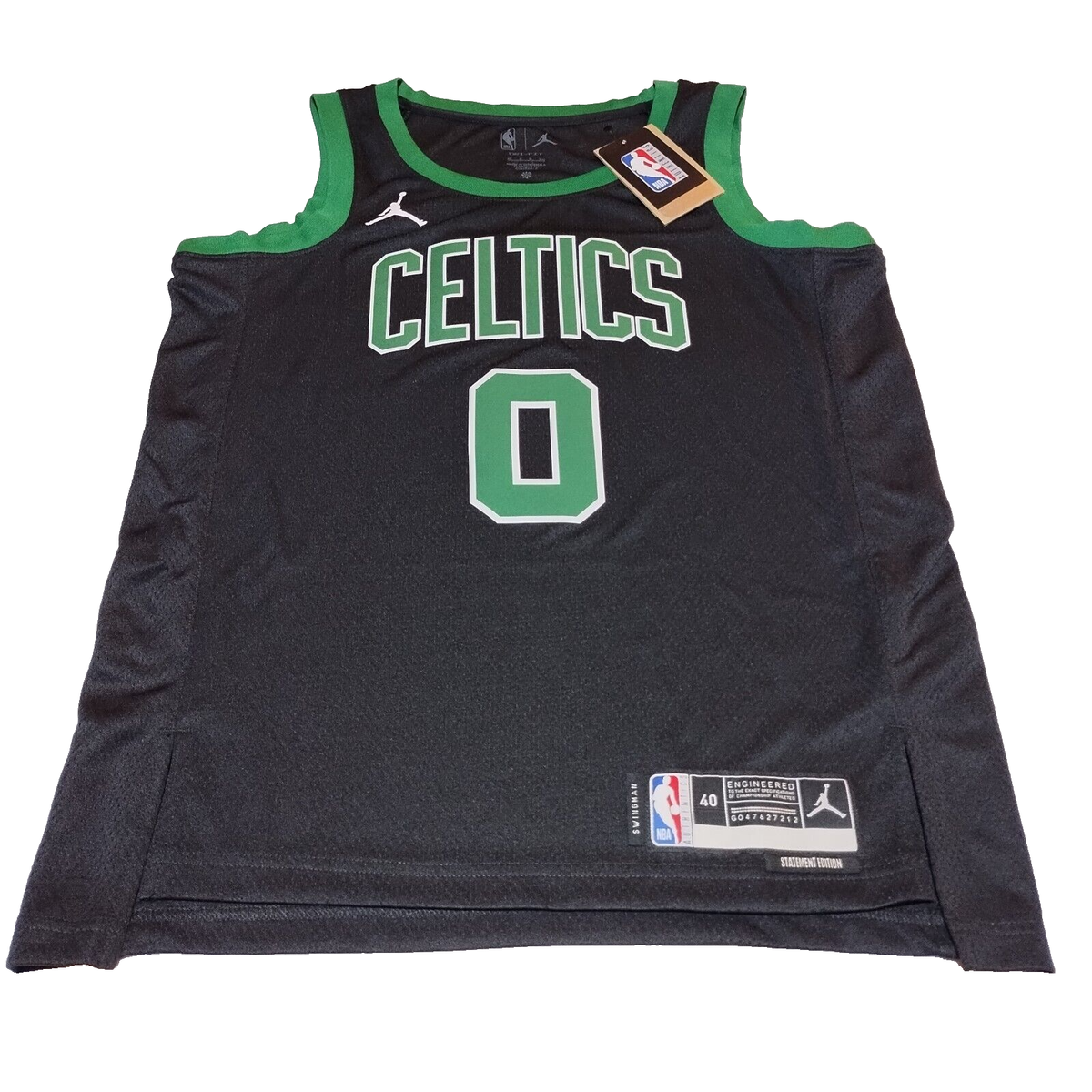 Boston Celtics Jayson Tatum Men's Small 40 Statement Edition