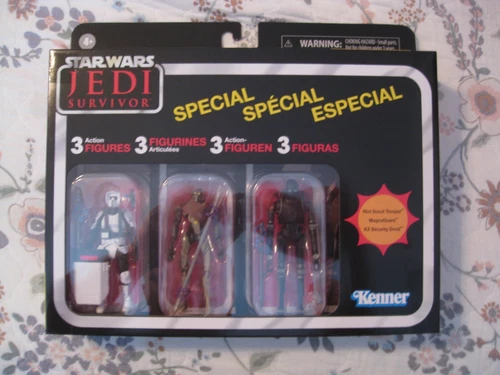 STAR WARS VINTAGE COLLECTION GAMING GREATS STAR WARS JEDI: SURVIVOR 3 PACK