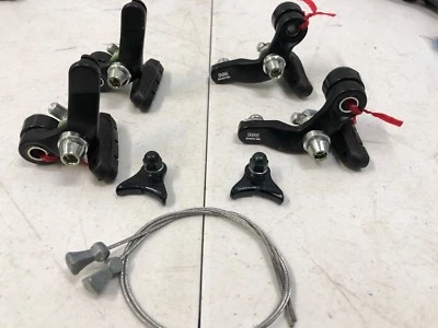 Dia-Compe 986 Black Cantilever Front & Rear Brakes & Hardware Vintage NOS - Image 1 of 4