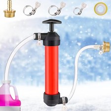 RV Winterizing Antifreeze Pump Kit - Siphon Hand Pump for Camper Trailer Wate...