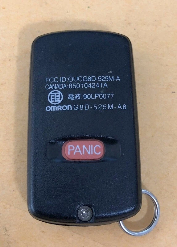 NUEVO OEM MITSUBISHI GALANT LANCER MANDO A DISTANCIA ENTRADA SIN LLAVE OUCG8D-525M-A CON PÁNICO Foto 2 de 2