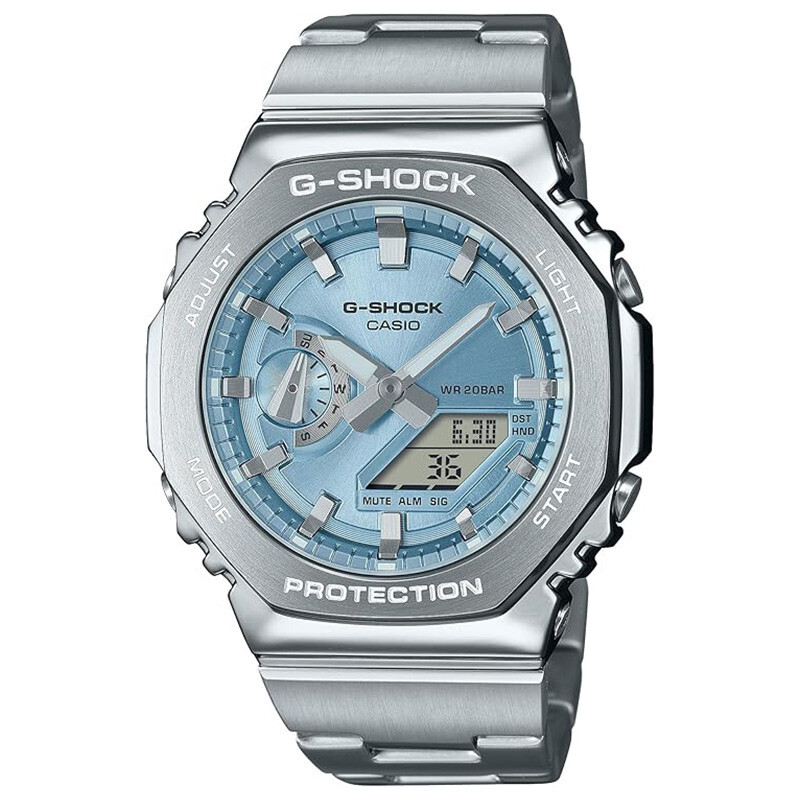 G-SHOCK CM-2110D-2AJF フルメタル Casio G-Shock GM-2110D-2AJF Full Metal Analog Digital Stainless