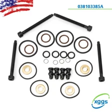 4x Seal Washer With Injector Clamp Bolts Kit Fit Audi/Ford/Skoda Series Vehicle