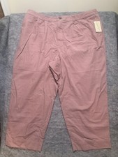 NWT Universal Thread Sz 24 High Rise Corduroy Chino Pants Pink Womens 0622