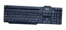 Keyboard Cover for Dell L100 SK-8115 SK-3205 104-key USB Wired Keyboard, Clear