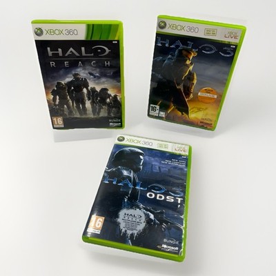 Microsoft Xbox 360 Halo Sammlung Konvolut Spiele Bundle + Poster Halo 3 