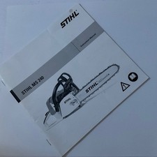 STIHL MS 240 Instruction Manual