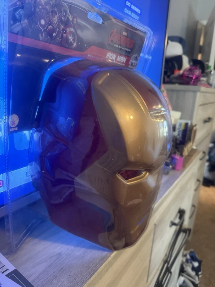 Iron Man Marvel Avengers Mask Helmet Adult Costume Accessory - Image 2 of 4