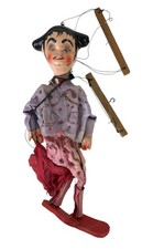 VTG Estate Hand Crafted Marionette Pelham Asian Character Puppet