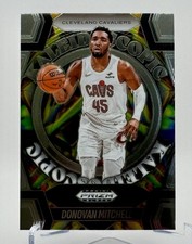2024-25 Panini Prizm Black Donovan Mitchell Kaleidoscopic Silver Prizm #10