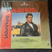 Mad Max (1979) / Japan 1990 Laserdisc NTSC NJEL-11170 w/Obi & Insert