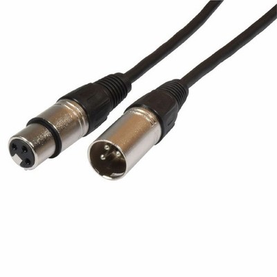 QTX XLR Buchse auf XLR Stecker Essential Mikrofonkabel (1,5m)