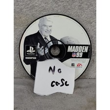 Vintage EA Sports Madden NFL 99 PlayStation 1 PS1 Video Game Disc Only 4.75"
