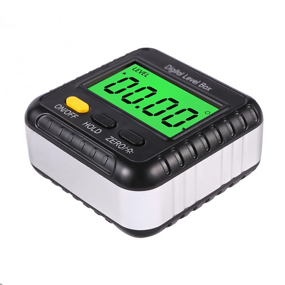 4*90° Magnetic Digital Level Box LCD Angle Protractor Inclinometer Bevel Gauge - Image 3 of 4