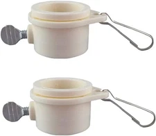 Tangle Free Flag Pole Mounting Ring Clip - Rotating Flapole Mounting Rings with 