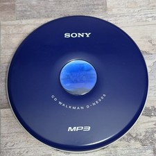 SONY Walkman D-NE005 Portable MP3/CD Player Blue Repair or Parts ONLY