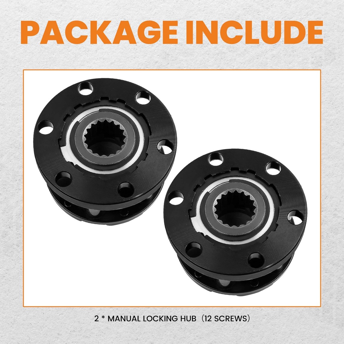 2 Locking Hubs 17 Spline for Isuzu Trooper Rodeo 8-97113446-PT | eBay