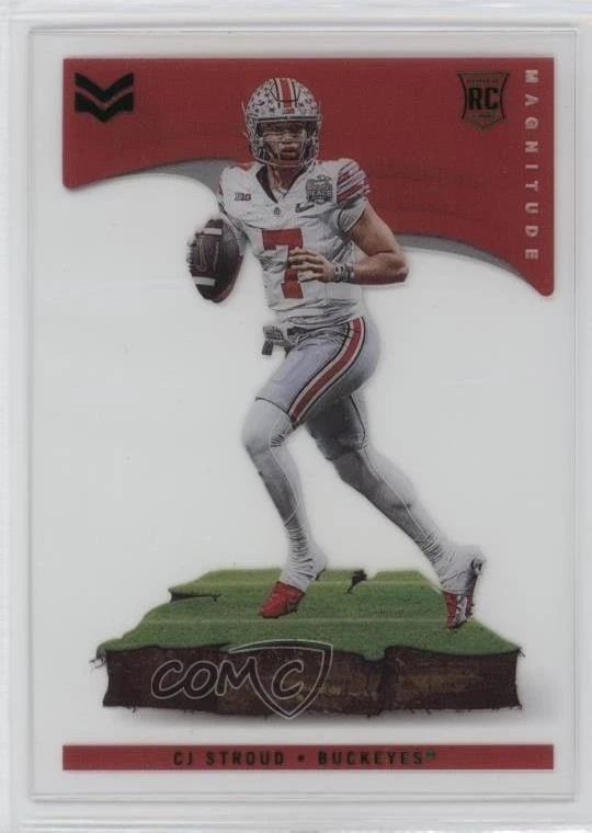 CJ Stroud Panini Chronicles Draft Picks Magnitude #2 Green