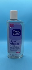 Clean Clear Night Relaxing Facial Cleanser Oil Free 8floz New