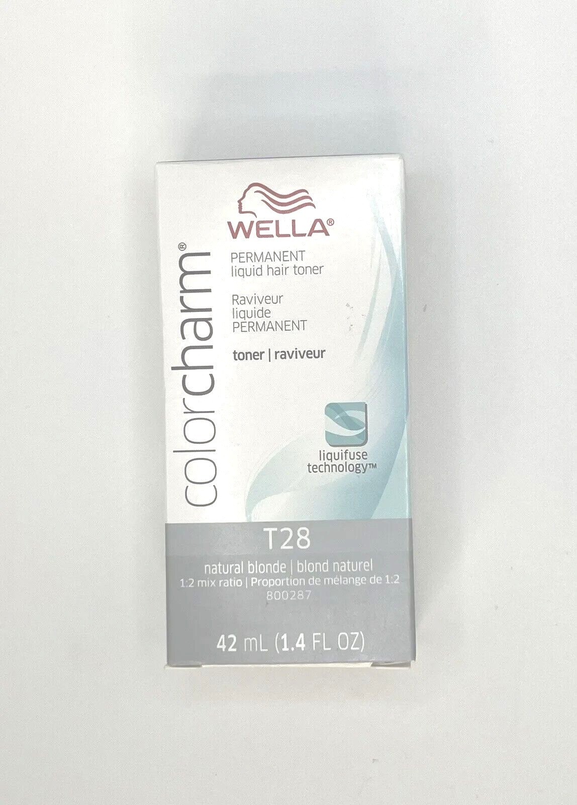 Charm T28 Permanent Liquid Hair Toner 42ml Natural Blonde