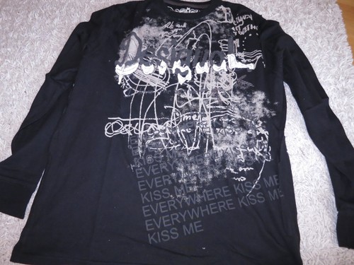 4 magliette Desigual magliette magliette maniche lunghe colorate bianco grigio oliva taglia XXL - Foto 4 di 11