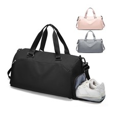Gym Bag for Women with Shoe Compartment Lightweight Travel Duffle Bags Carry ...