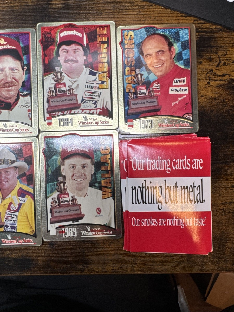 NASCAR Winston Cup 25th Anniversary Champions Limited Edition Metal Card Lot | eBay NASCAR Winston Cup 25th Anniversary Champions Limited Edition Metal Card Lot | eBay