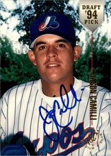 Jason Camilli 1994 Topps Stadium Club Draft Picks Auto RC #27 A Montreal Expos