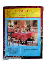 Esselle tovaglia natalizia rotonda x8cm.180