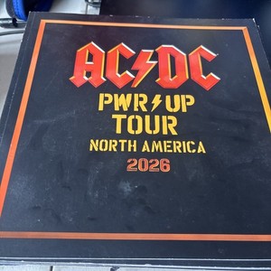 AC/DC Tour Book for sale | eBay