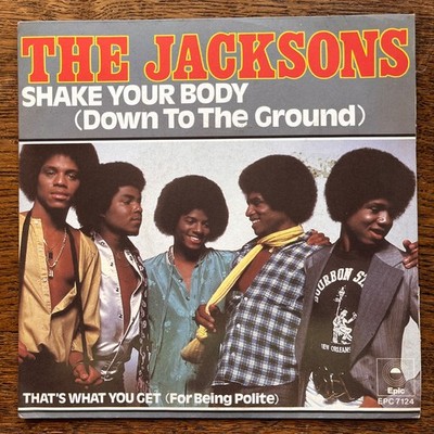 The Jacksons    Shake Your Body Down To The Ground - Vinyl 7   45T - 1979 - NM