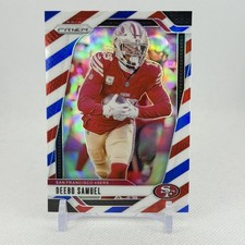 2024 Deebo Samuel Red White and Blue Prizm #252, WR, 49ers, NFL