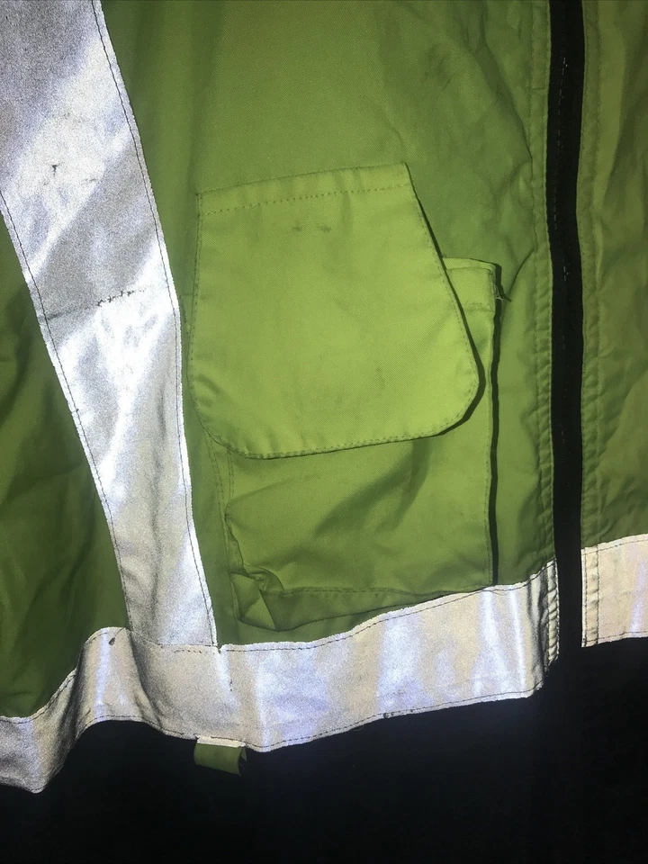 Chaqueta de seguridad Tri.Mountain ANSI/Isea 107-2010 amarilla y negra talla 2XL. Forrado Foto 4 de 4