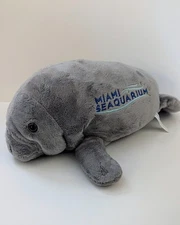 Wishpets Miami Seaquarium THEA the Manatee Plush Stuffed Animal Toy 1998