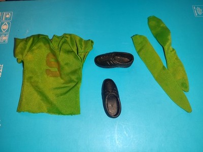 Vintage Mattel Big Jim Kleid Fußballer Outfit