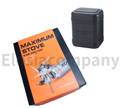 KOVEA Maximum Stove KGB-9901 Portable Butane Gas Stove w Case Camping