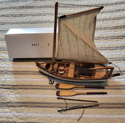 Authentic Models Little Bay Fisherman Sailboat as Seen in Baby Einstein Videos