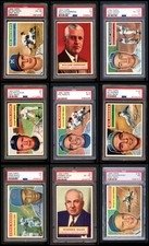 1956 Topps Baseball All-PSA Near Complete Set / Lot 5.5 - EX+ 4576788