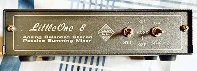 Vintage Maker: Little One 8 Analog Balanced Stereo Passive Summing Mixer